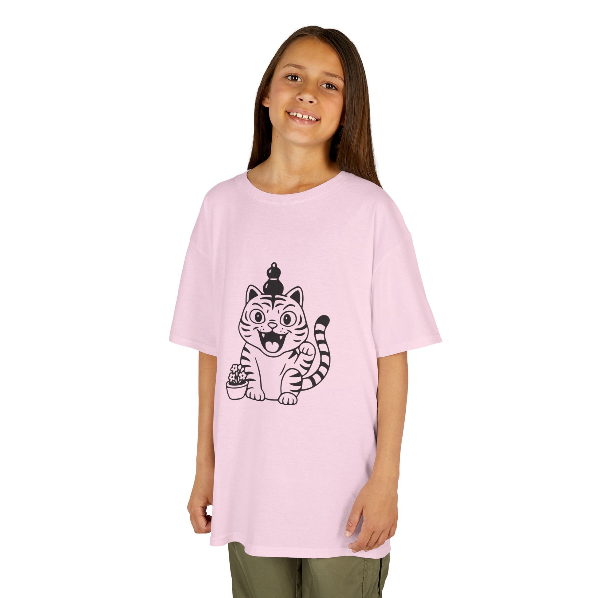 Kids T-Shirt Kpop Demon Hunter Tiger Character
