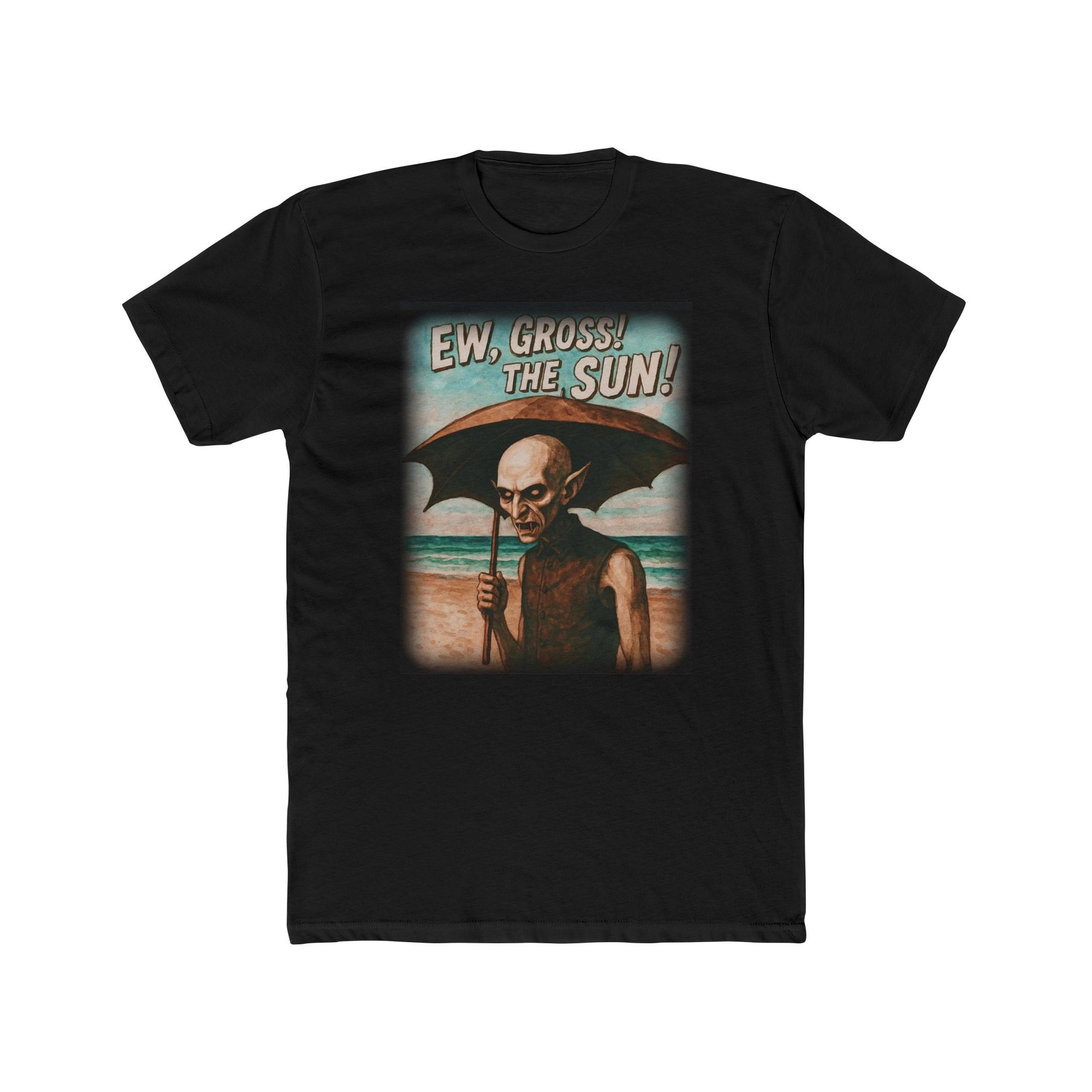 Ew Gross! The Sun Unisex Cotton Crew Tee, Beach Lover Gift, Vintage Graphic Tee, Summer Style, Casual Wear