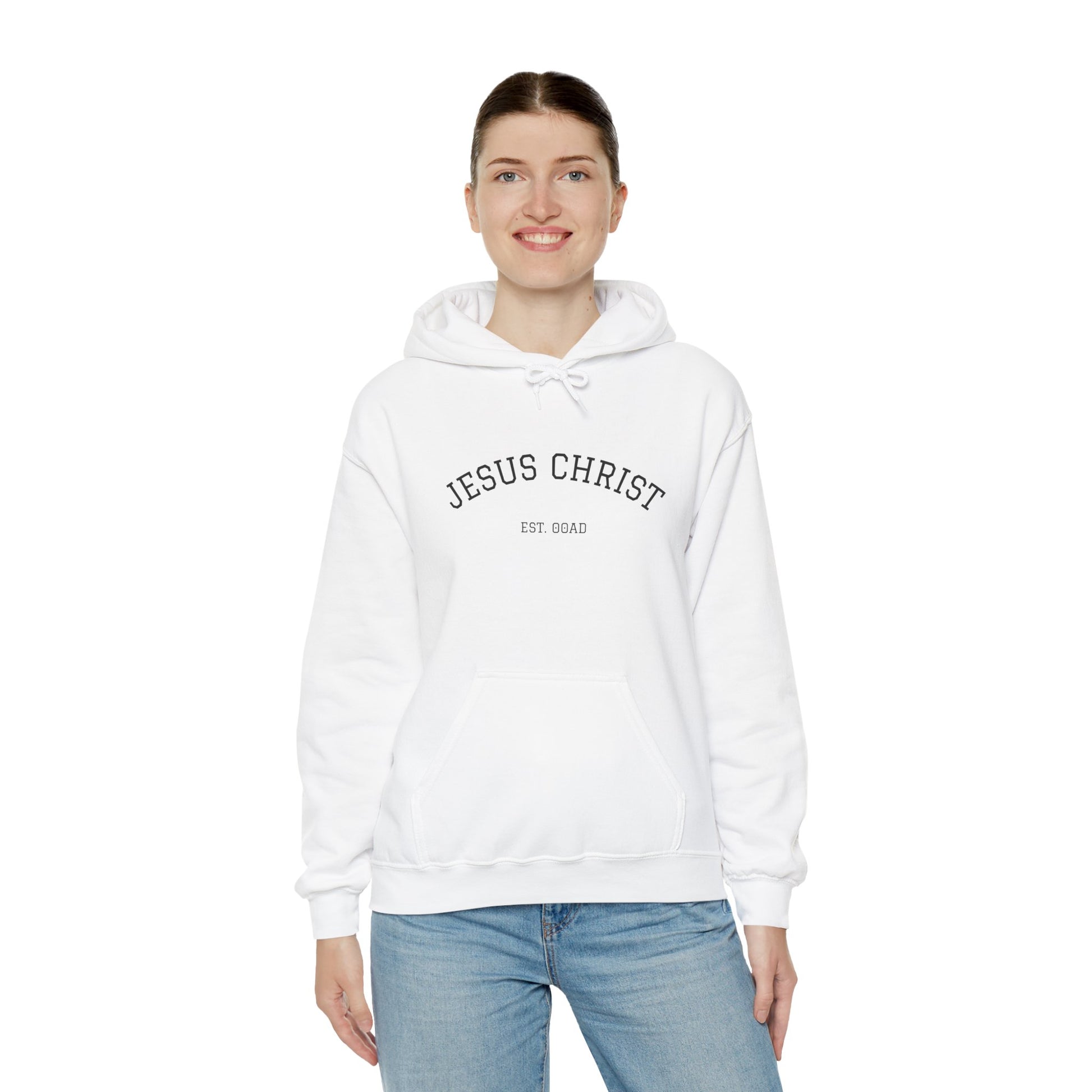 Jesus Christ EST 00AD Hoodie Sweatshirt