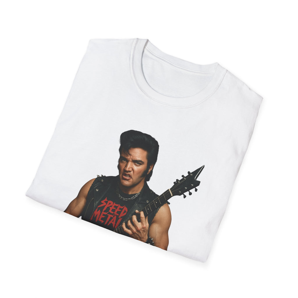 Unisex T-Shirt Speed Metal Elvis Design