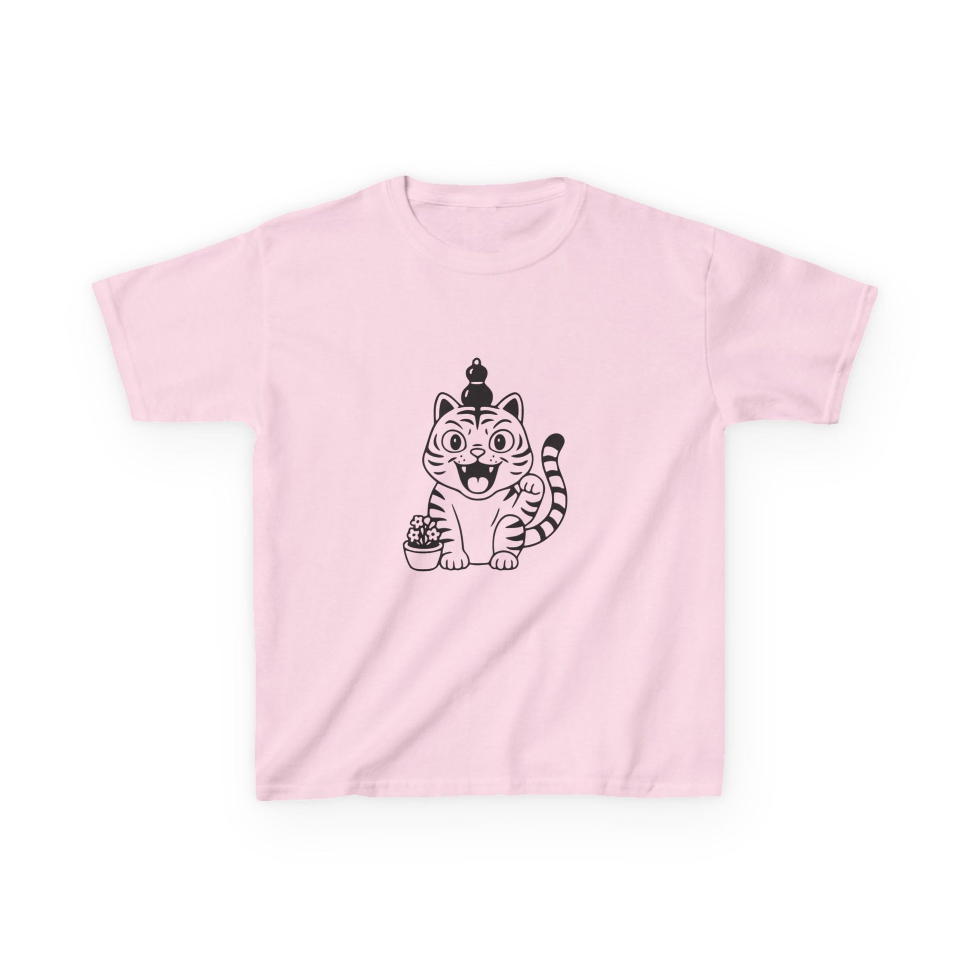 Kids T-Shirt Kpop Demon Hunter Tiger Character