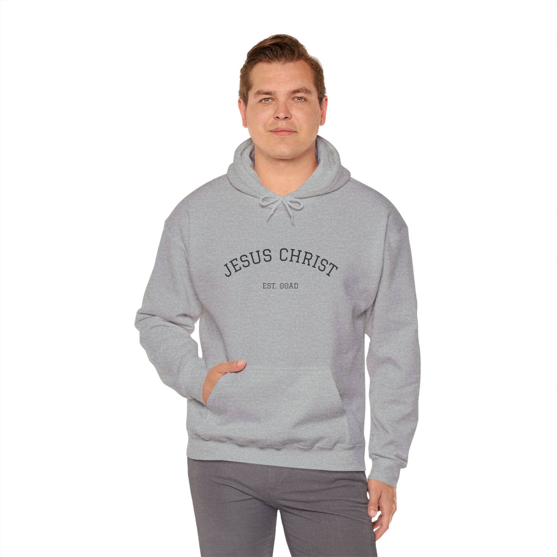 Jesus Christ EST 00AD Hoodie Sweatshirt