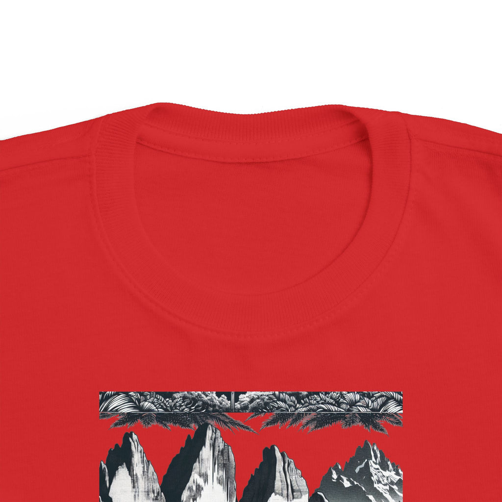 Toddler T-shirt - T-rex Manga Sketch Print