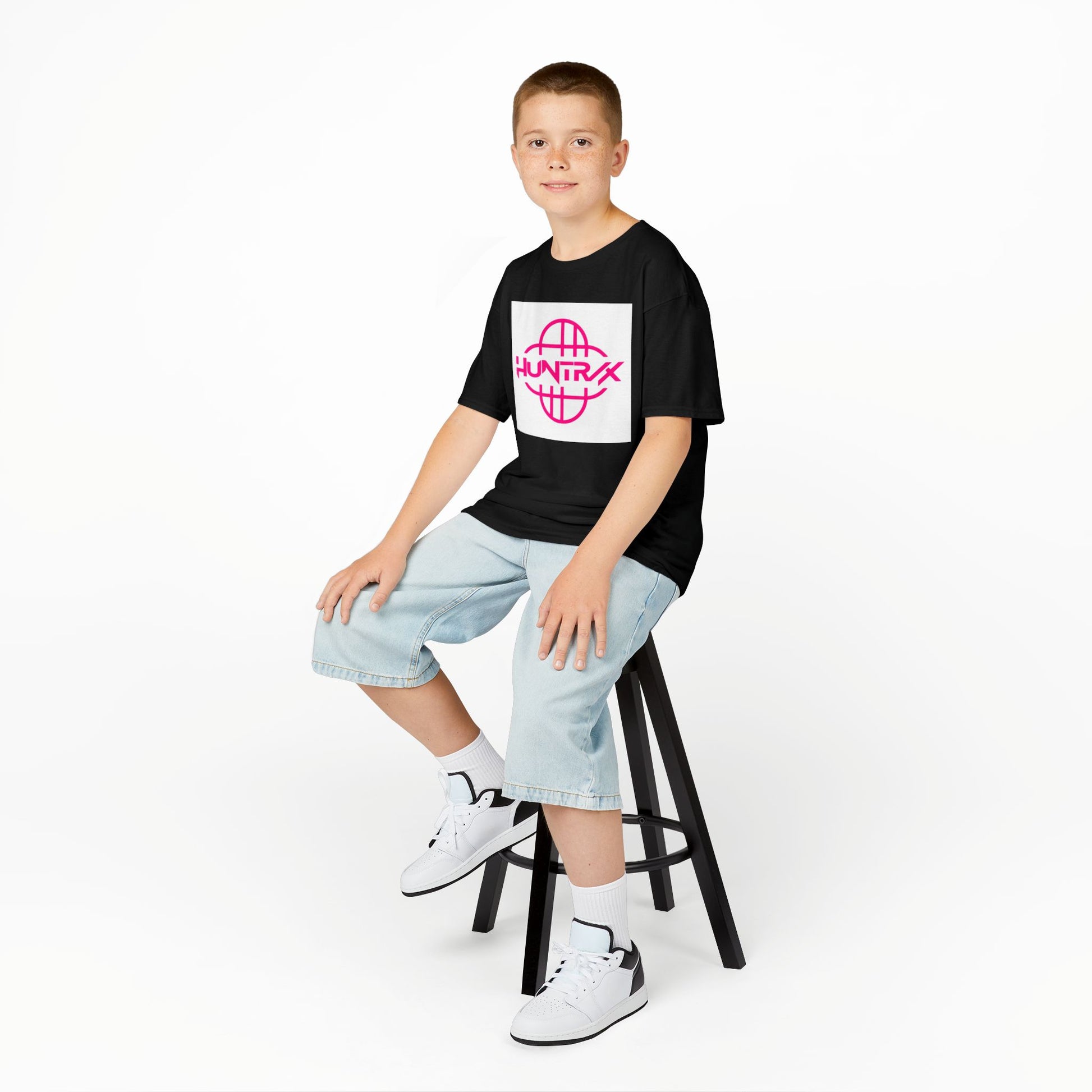 Kids Tee K-pop Demon Hunters Movie T-Shirt Huntrix Design