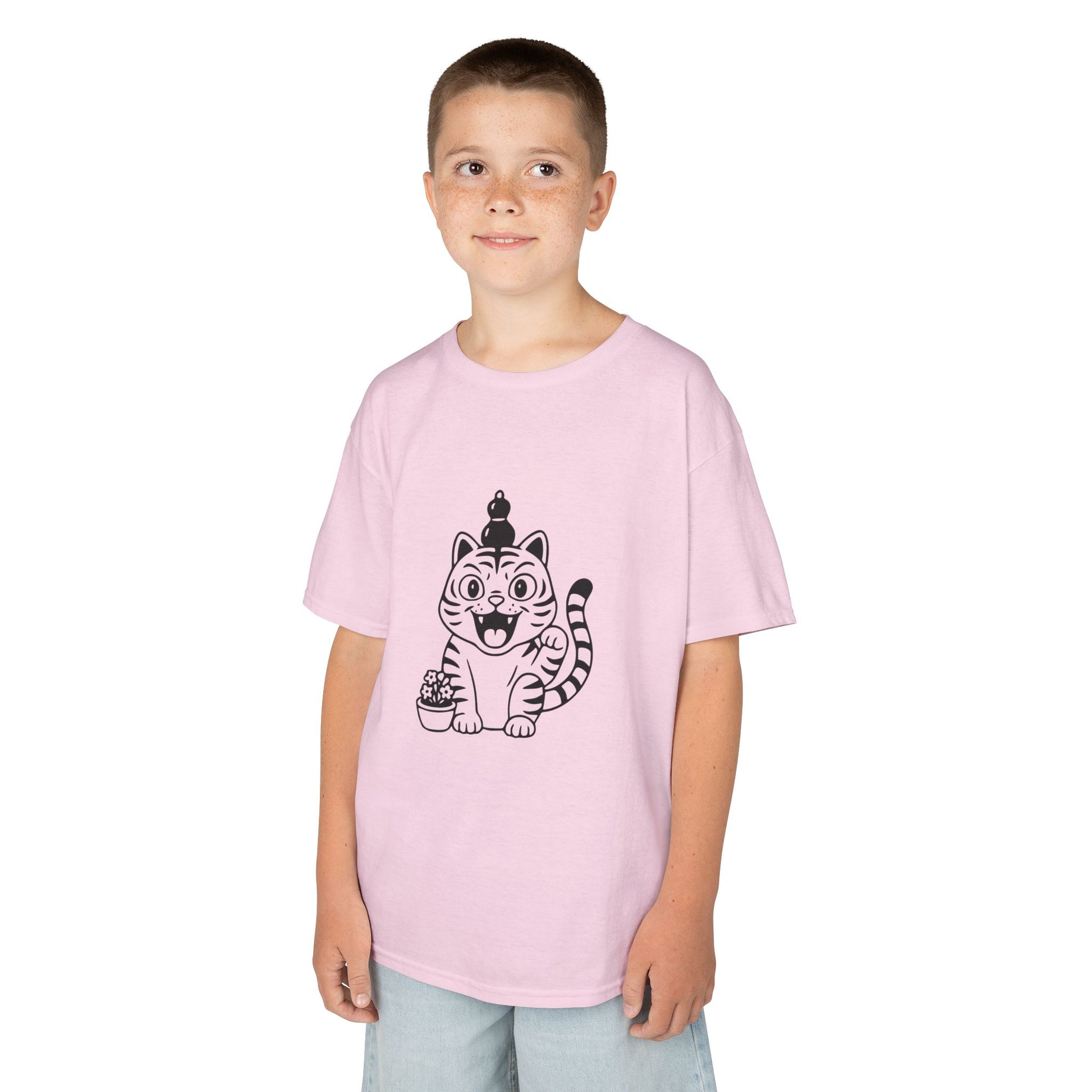 Kids T-Shirt Kpop Demon Hunter Tiger Character