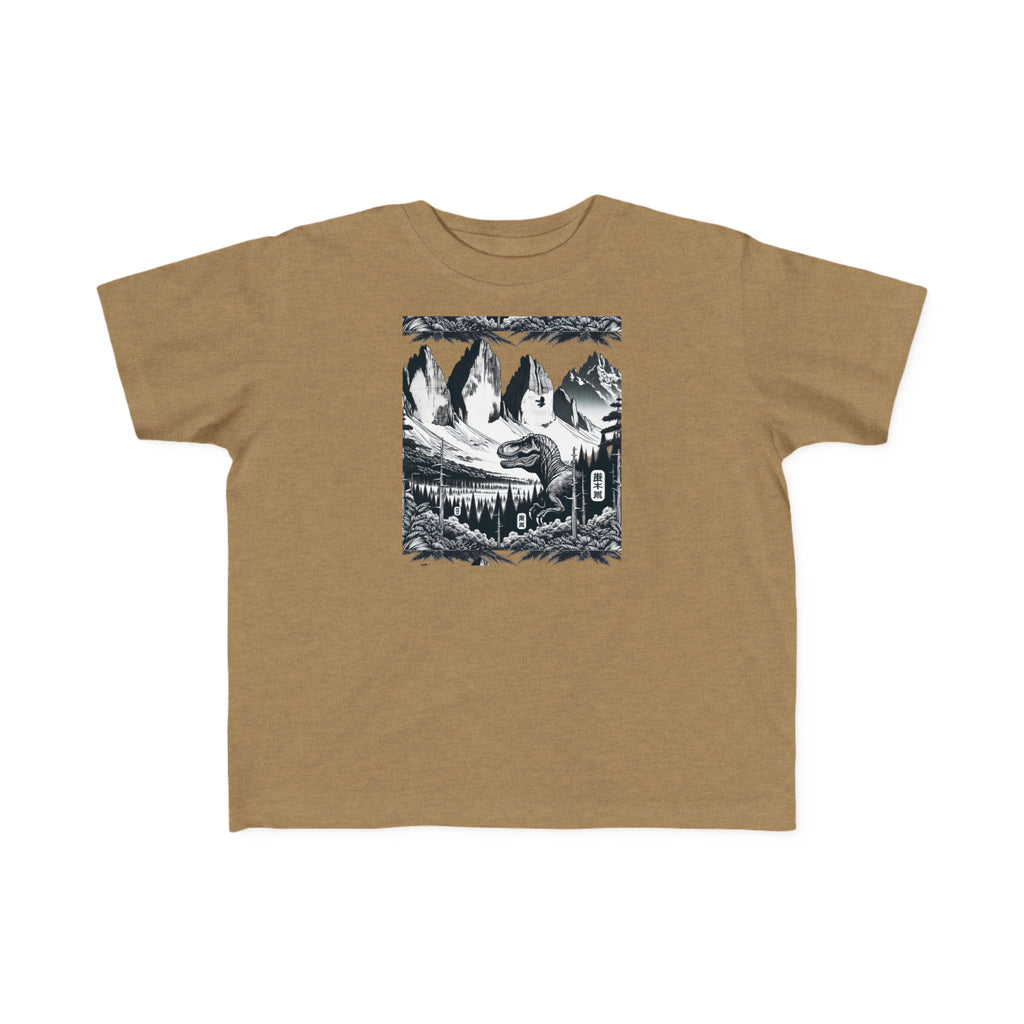 Toddler T-shirt - T-rex Manga Sketch Print