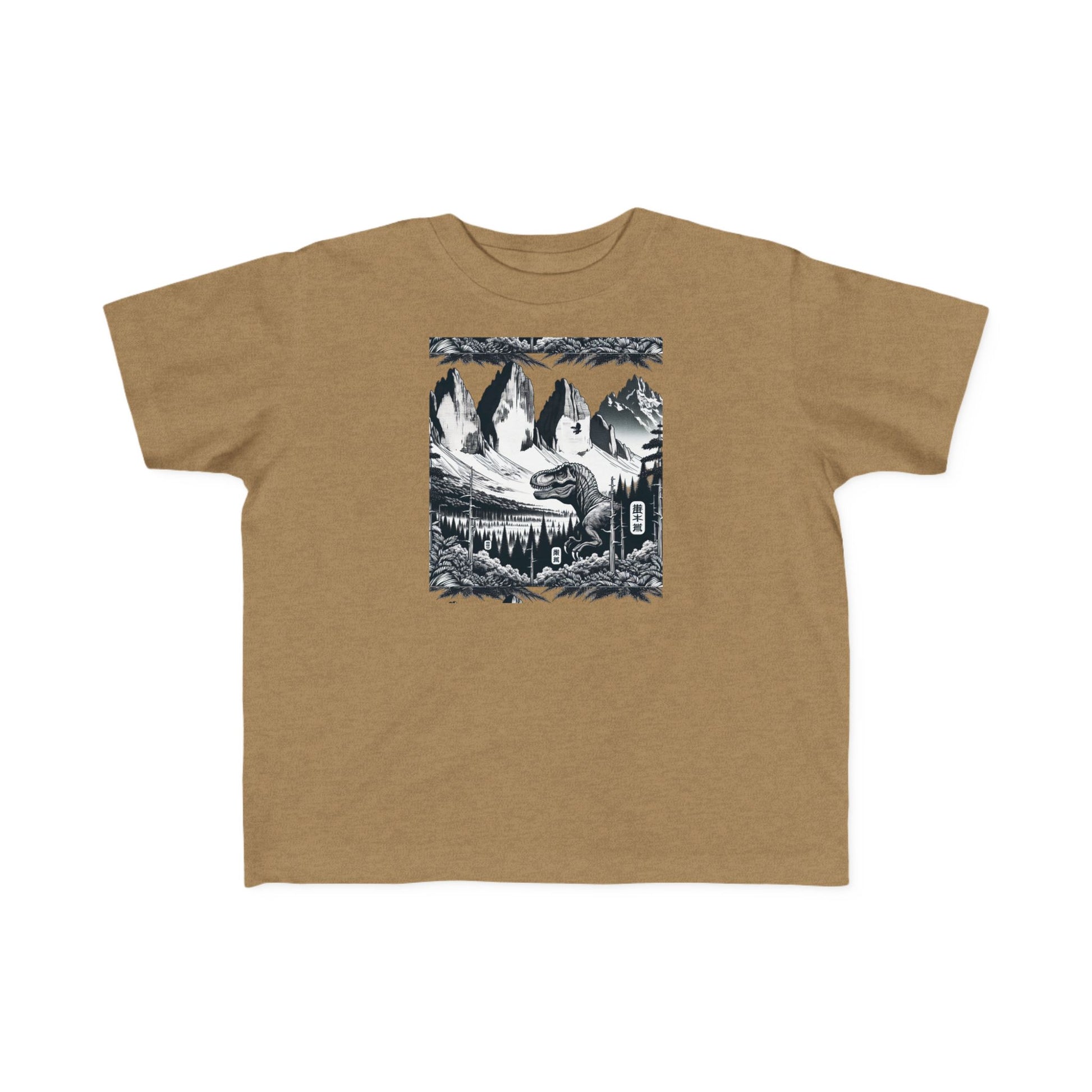 Toddler T-shirt - T-rex Manga Sketch Print
