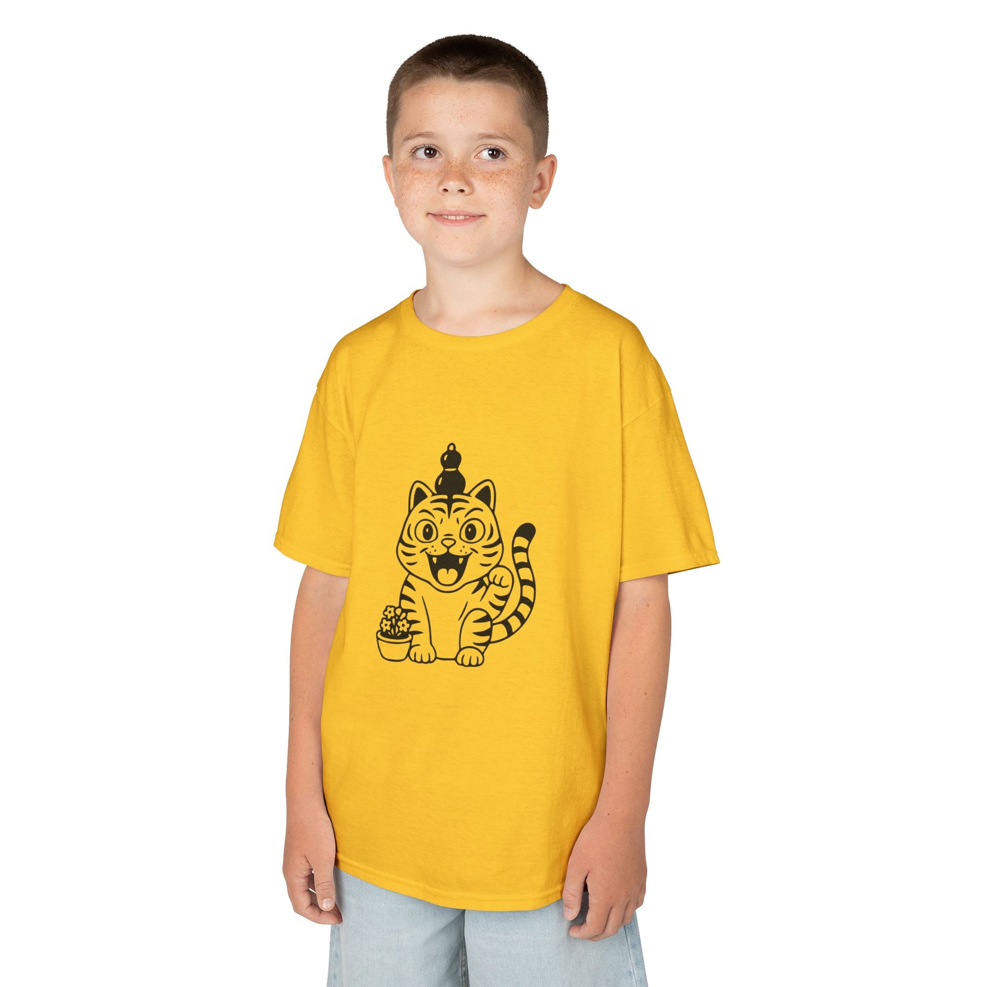 Kids T-Shirt Kpop Demon Hunter Tiger Character