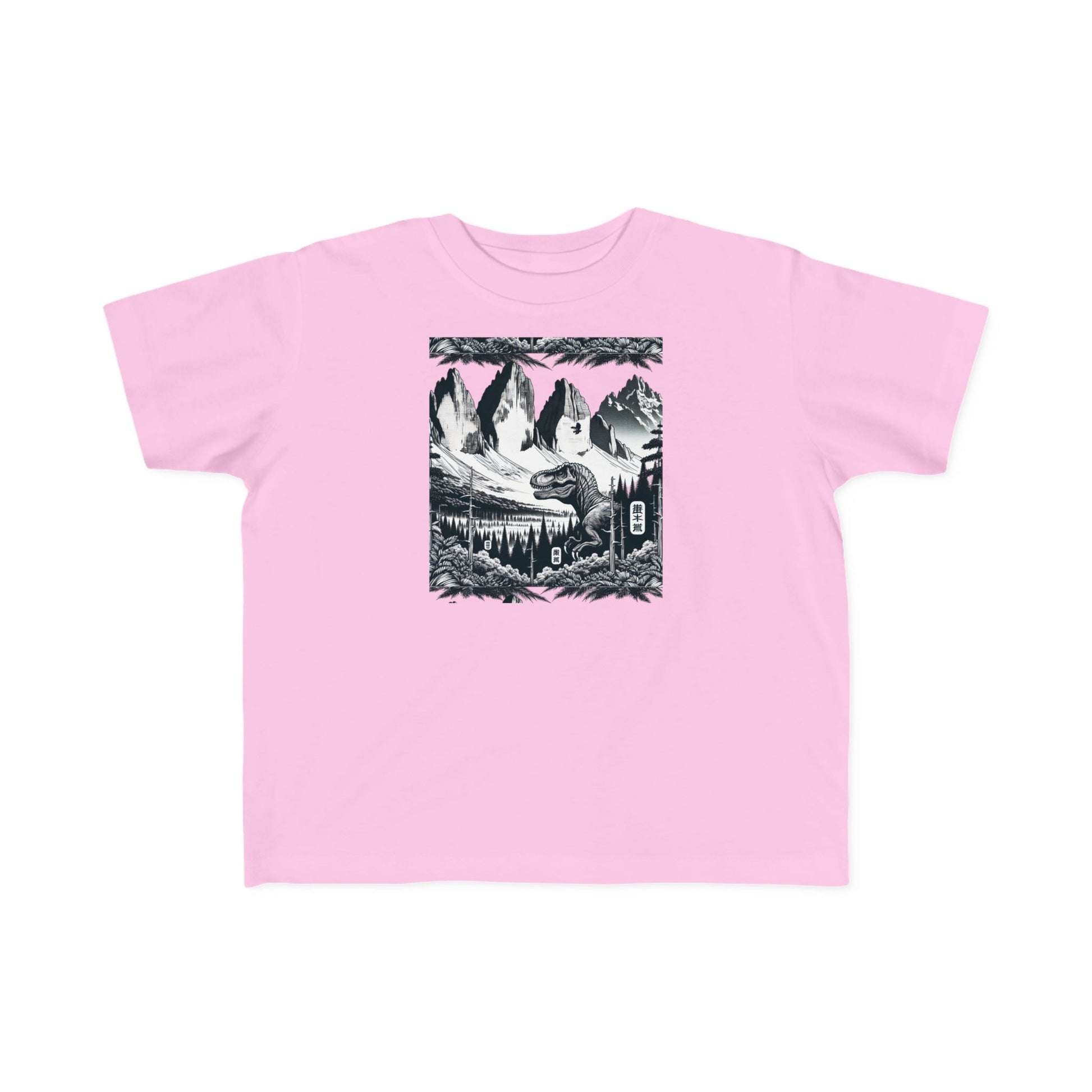 Toddler T-shirt - T-rex Manga Sketch Print