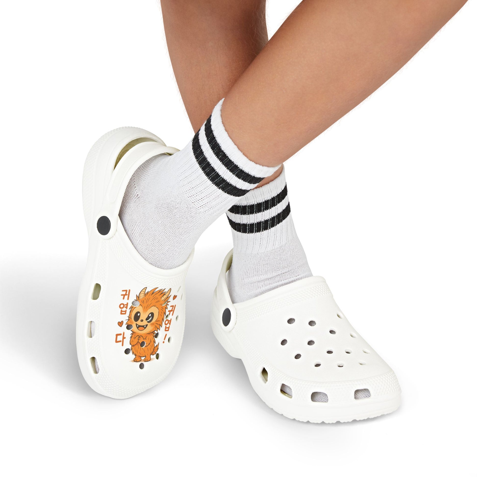 Kids' Lion-Print Foam Clogs, Fun Summer Shoes, Outdoor Play Footwear, Kids' Slippers, Unique Animal-Themed Clogs