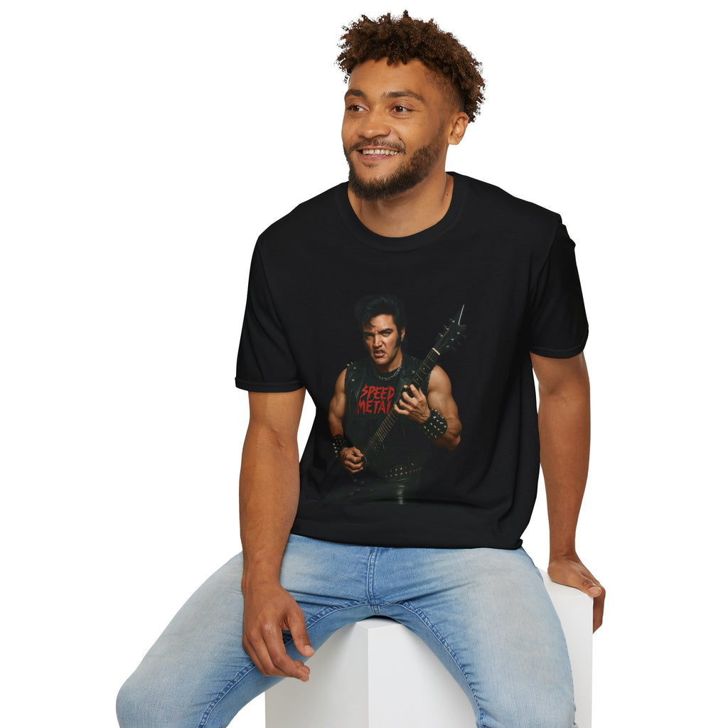 Unisex T-Shirt Speed Metal Elvis Design