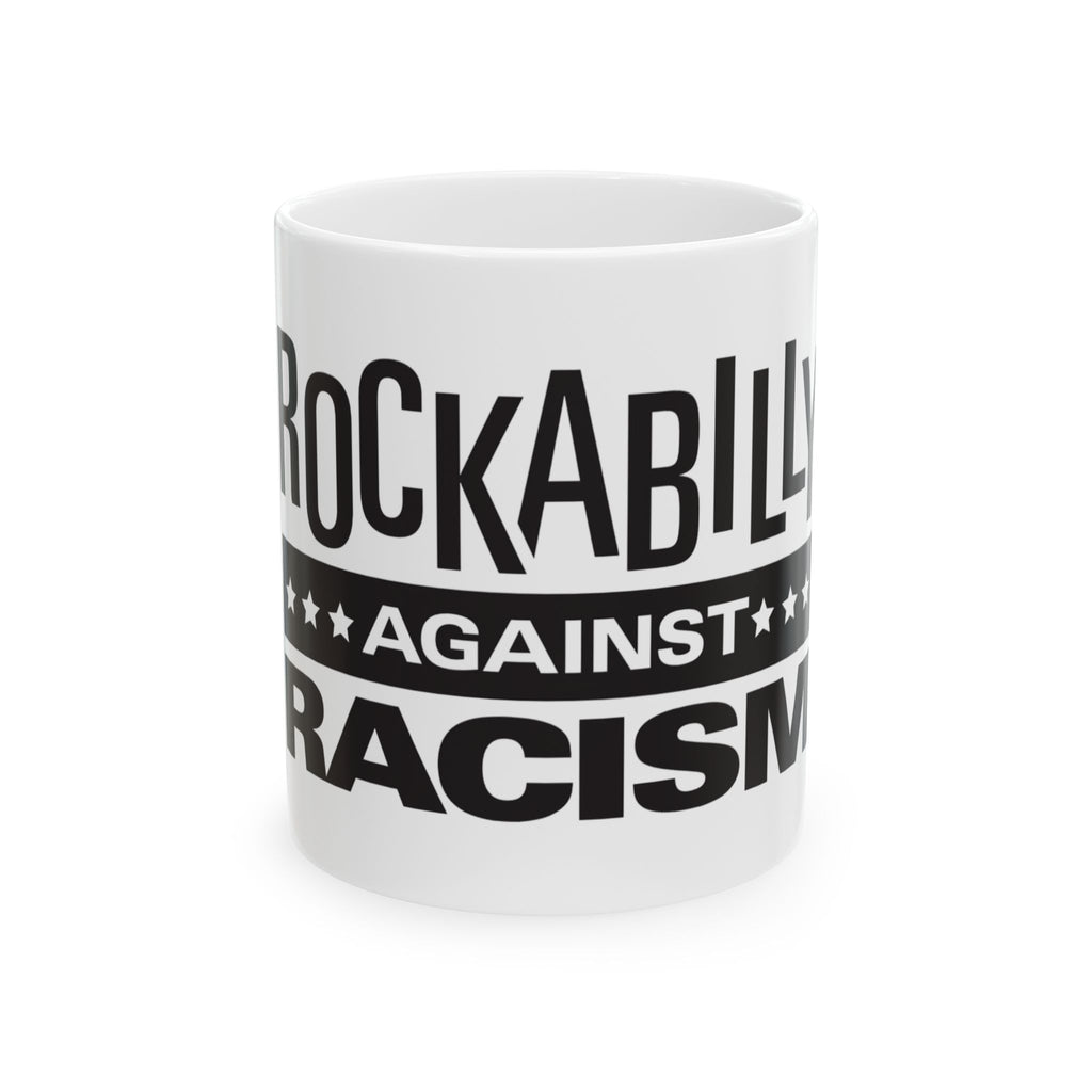 Rockabilly Against Racism Mug- Vintage Retro Coffee Cup