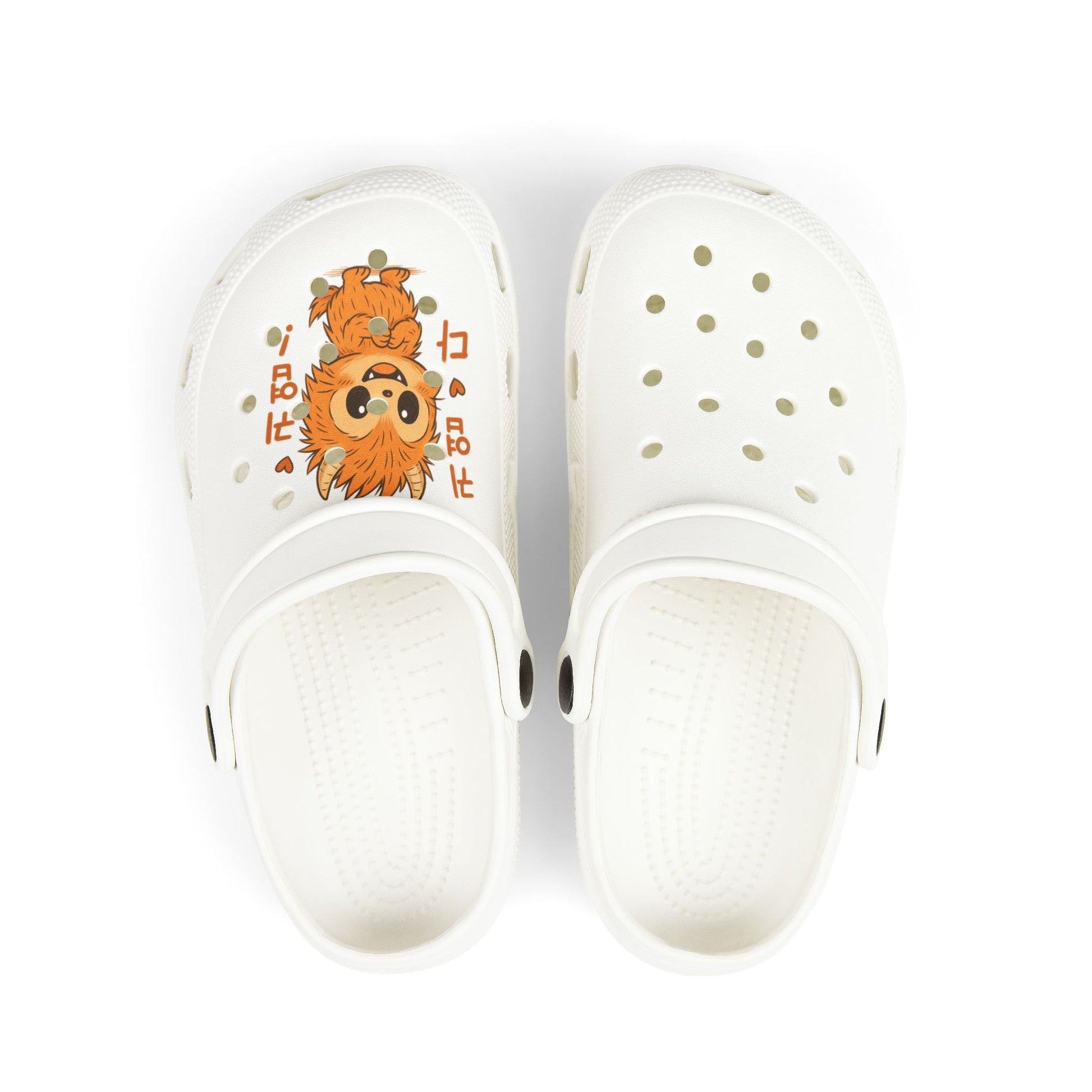 Kids' Lion-Print Foam Clogs, Fun Summer Shoes, Outdoor Play Footwear, Kids' Slippers, Unique Animal-Themed Clogs