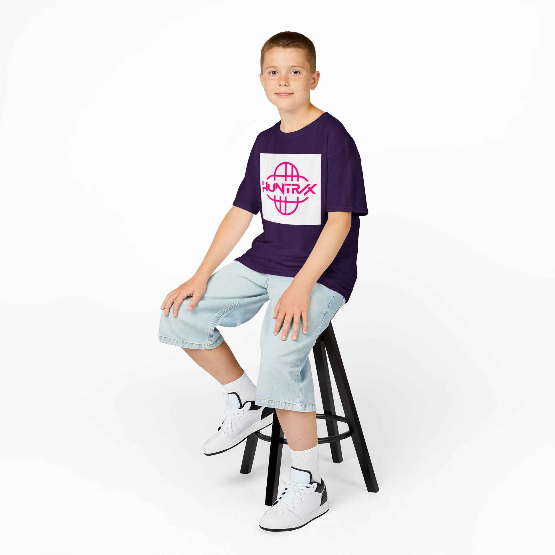 Kids Tee K-pop Demon Hunters Movie T-Shirt Huntrix Design