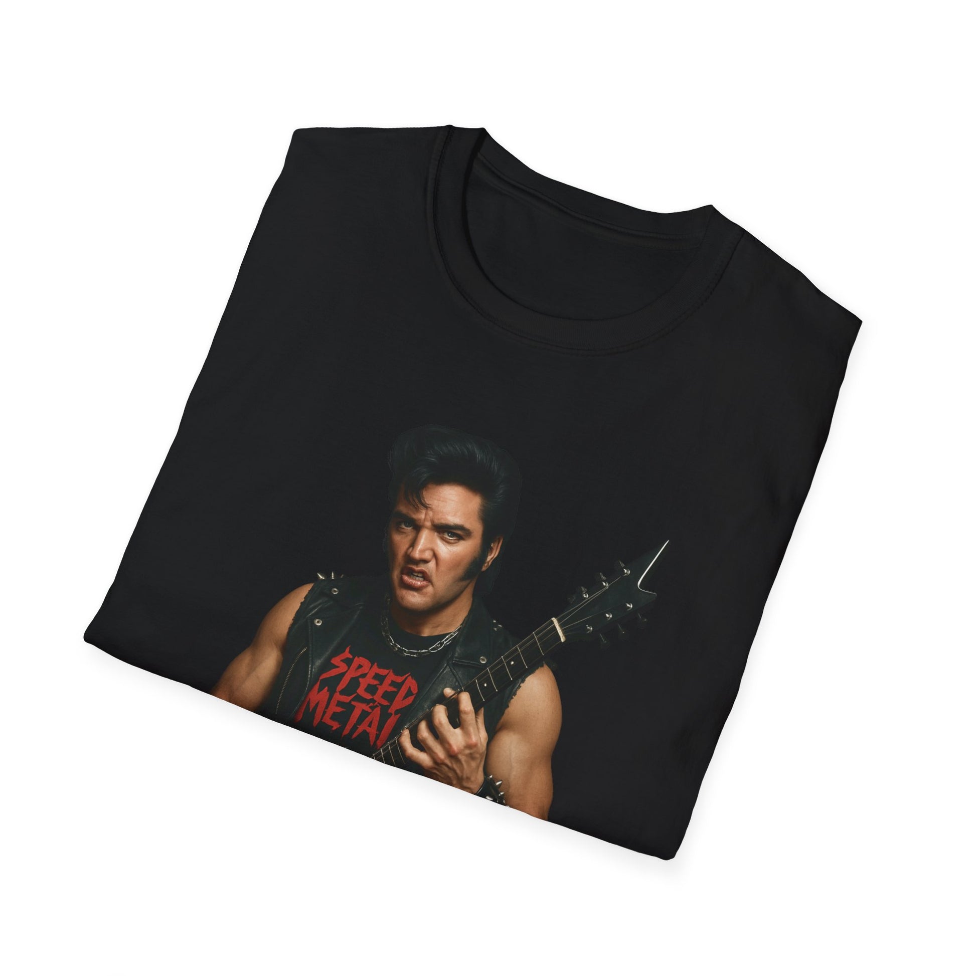 Unisex T-Shirt Speed Metal Elvis Design