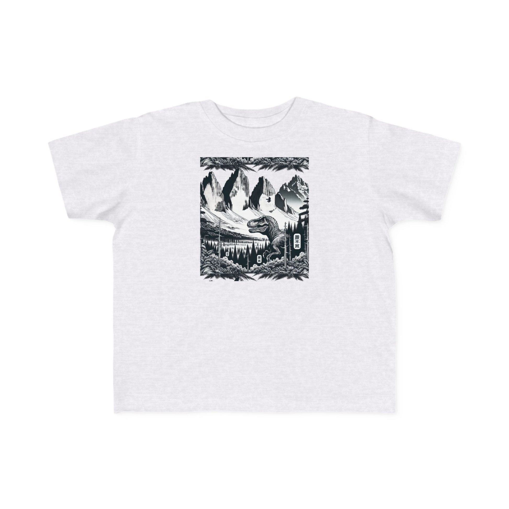 Toddler T-shirt - T-rex Manga Sketch Print