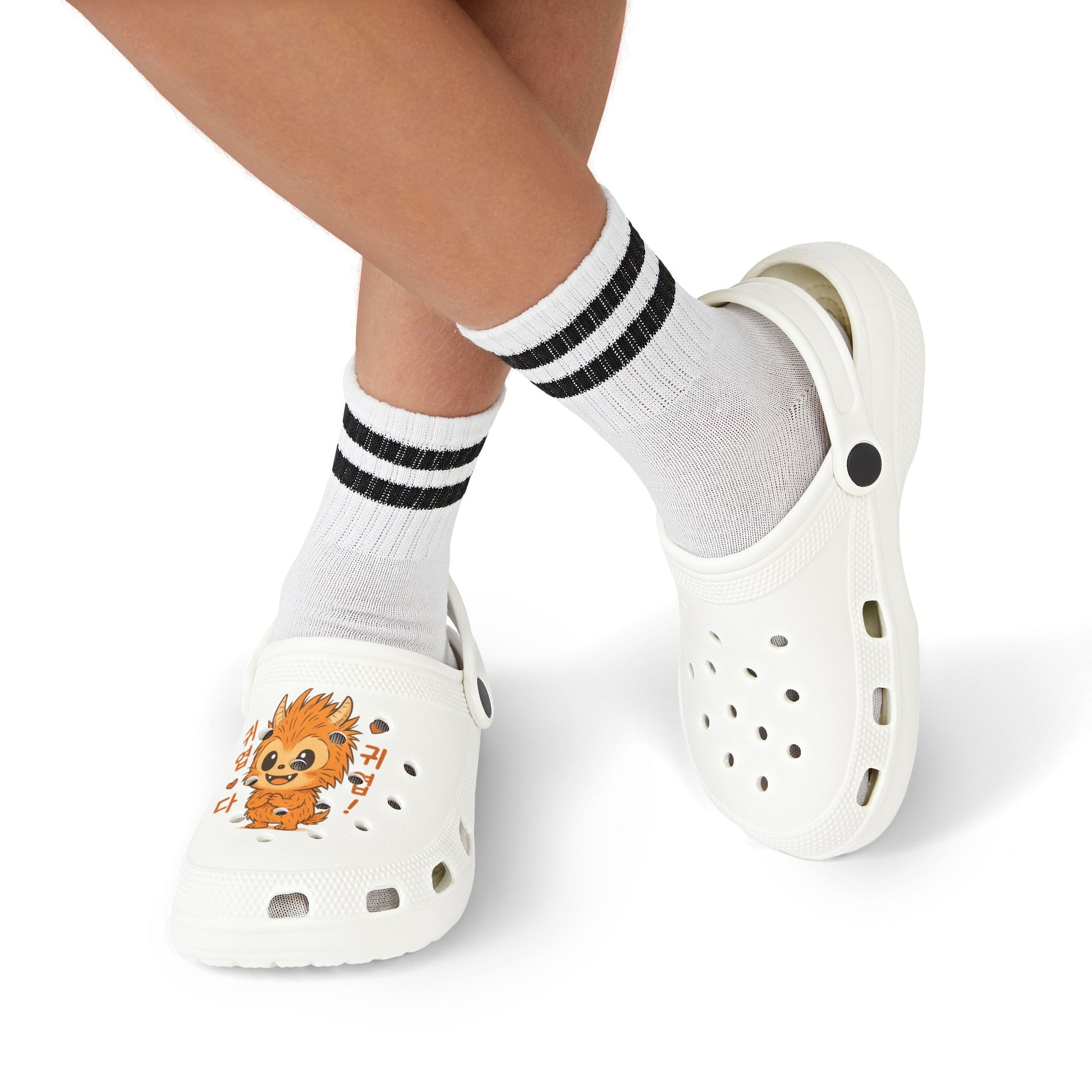 Kids' Lion-Print Foam Clogs, Fun Summer Shoes, Outdoor Play Footwear, Kids' Slippers, Unique Animal-Themed Clogs