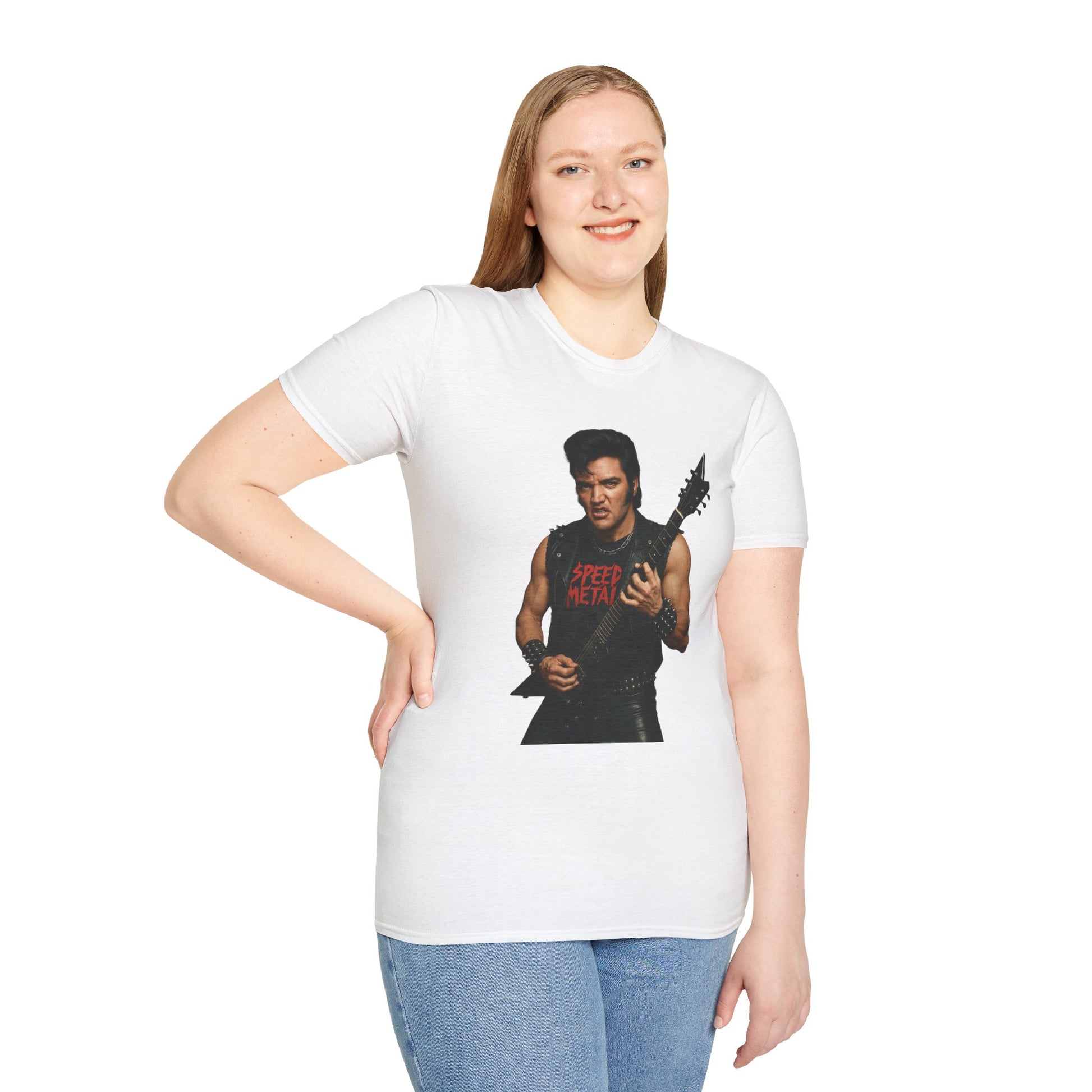Unisex T-Shirt Speed Metal Elvis Design