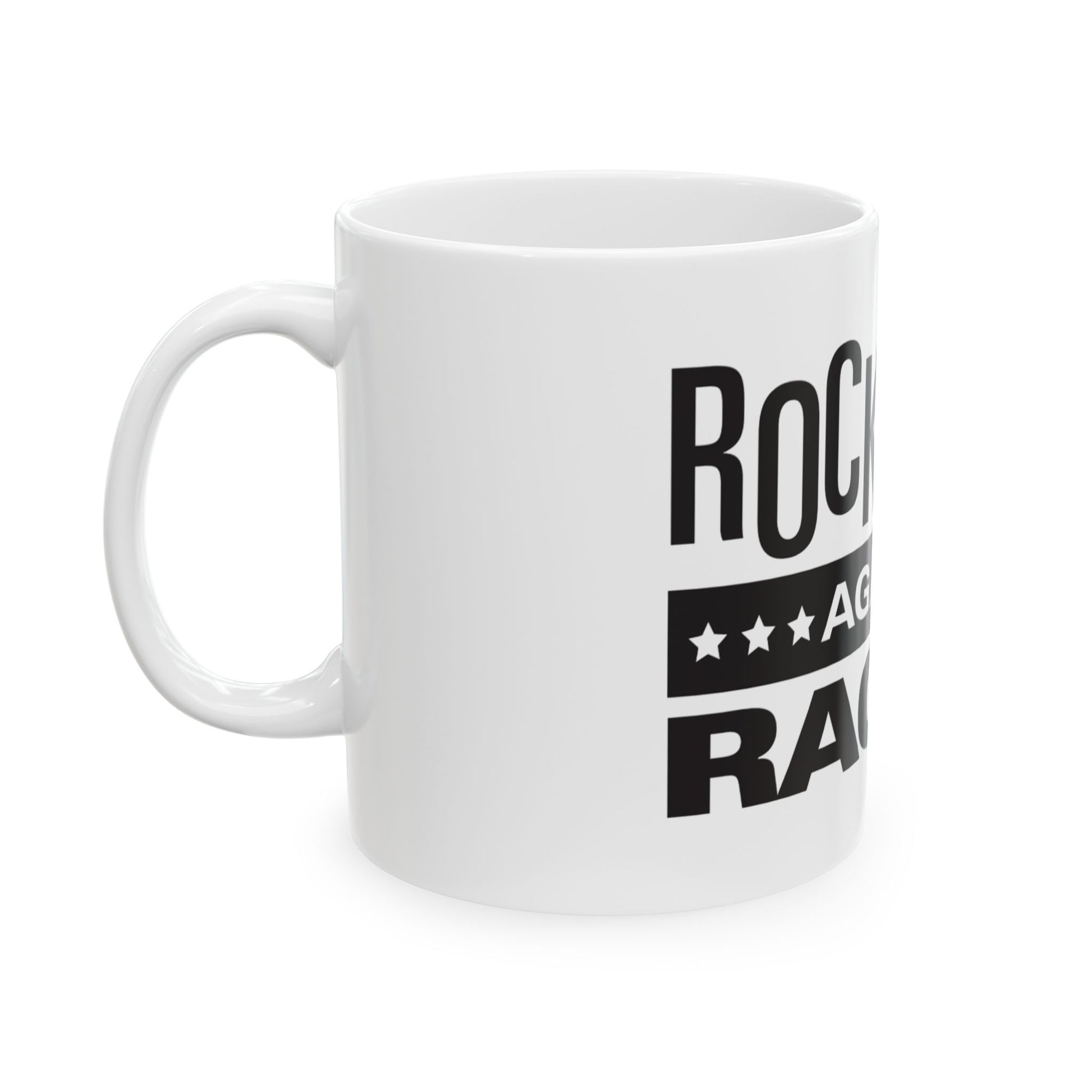Rockabilly Against Racism Mug- Vintage Retro Coffee Cup